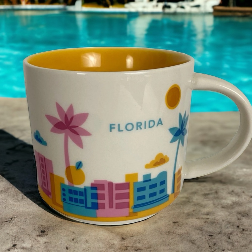 Starbucks Florida You Are Here Collection Coffee Mug Cup 2013 14 oz. Replacement